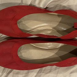 Banana Republic Red Flats