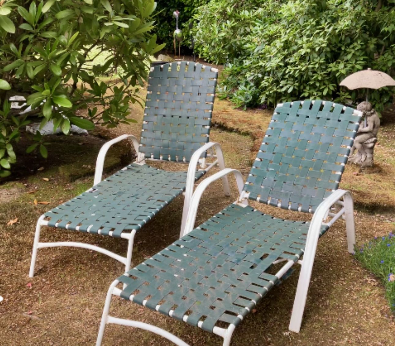 FREE Outdoor Adjustable Lounge Chairs