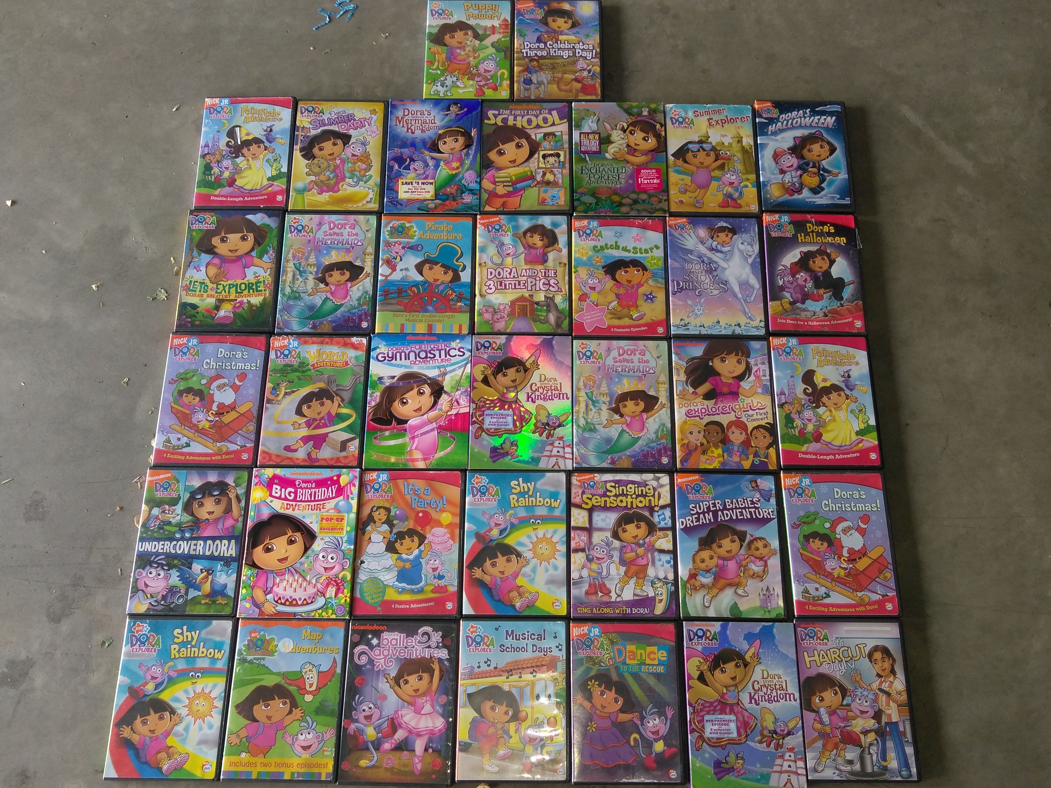 Dora DVDs lot movies girls movies