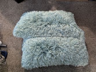 Turquoise pillows