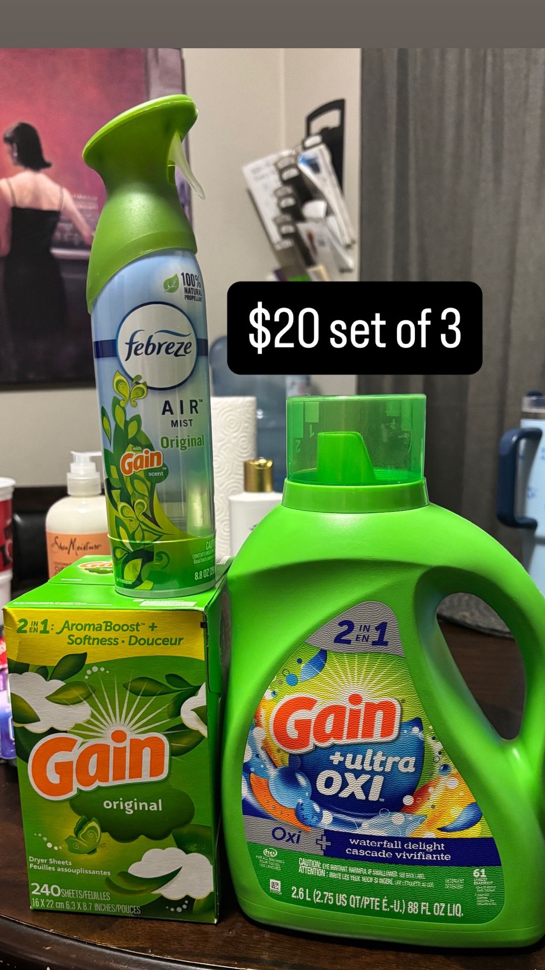 Laundry Set $20