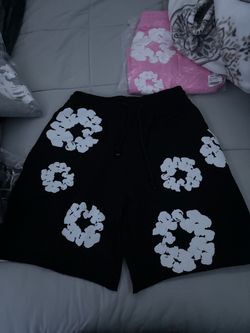 Black Denim Tear shorts