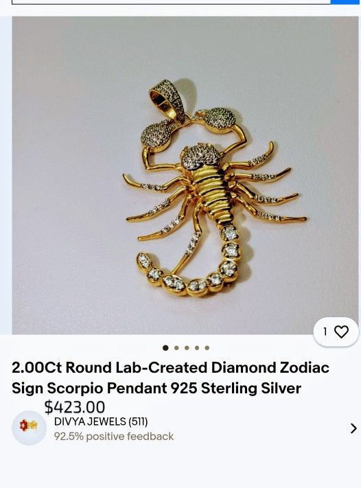Gold Scorpion