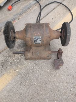 Vintage Stanley bench grinder $75 obo