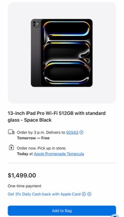 iPad Pro 2026 M5 chip 256GB
