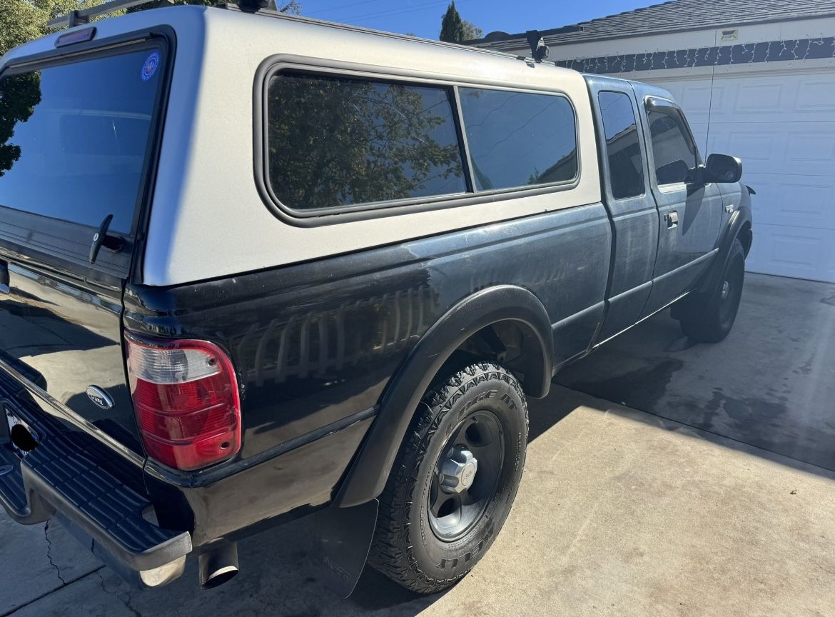 Truck bed Camper Shell - 2011 Ford Ranger