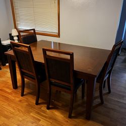 Dining Room Table And Chairs