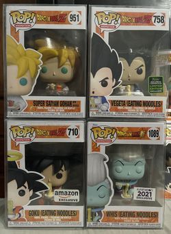 Dragon Ball Z (eating noodles) Funko Pop!