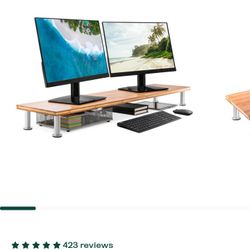 Double Monitor Stand 