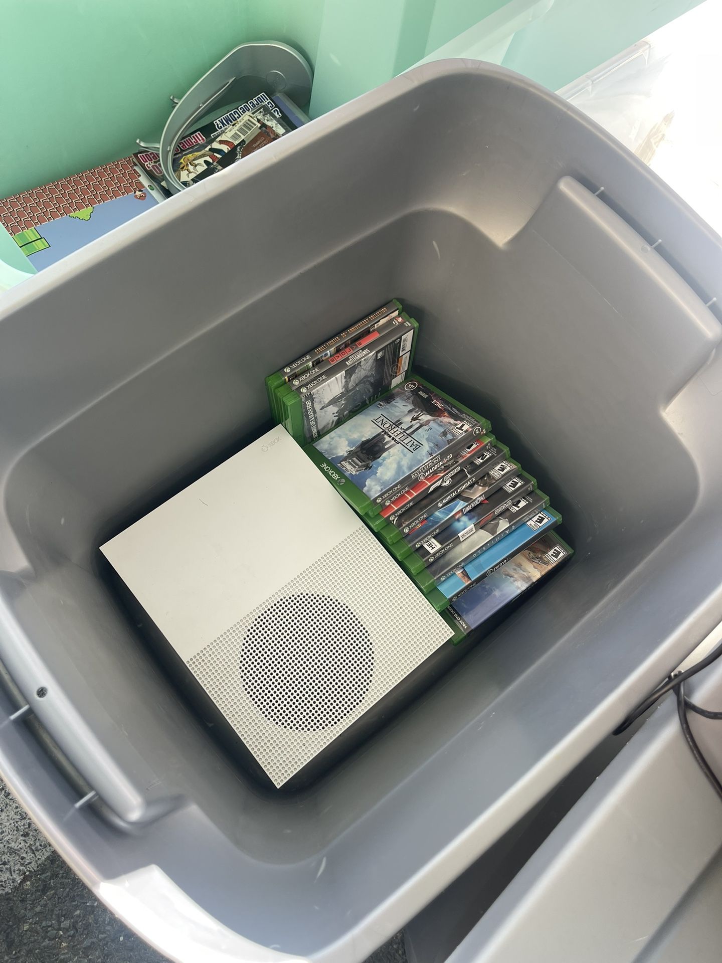 Xbox One Excellent/ Pristine/ Games/two Controles/ Wheel F1