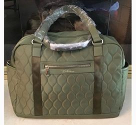 Bella Russo Duffel Travel Bag with Handles and Shoulder Strap