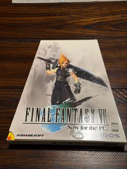 Final Fantasy VII — Original PC Release, Complete, Trapezoid Box