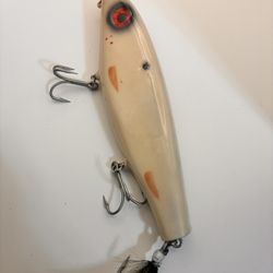 Big Handmade Wooden Topwater Walking Surface Fishing Lure.