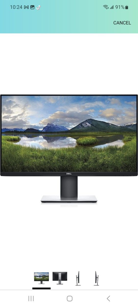 Dell S-Pro S2719HSE 27" FHD IPS LED LCD Computer Monitor 5MS 16:9 HDMI VGA DP