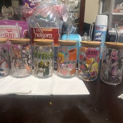 Glass custom cups