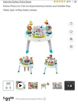 Fisher-Price 2-in-1 Sit-to-Stand Activity Center