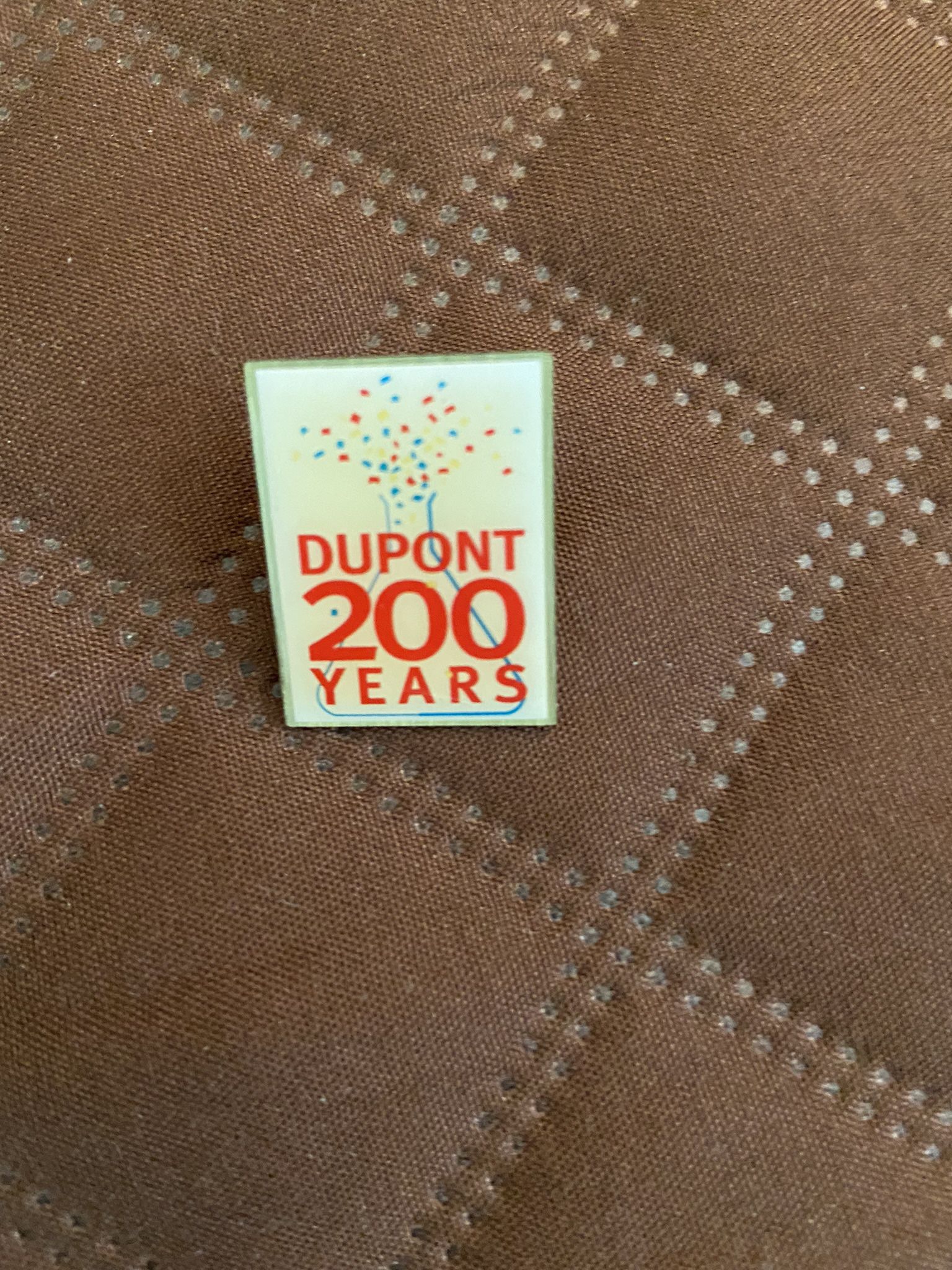 DuPont 200 Years Lapel Pin
