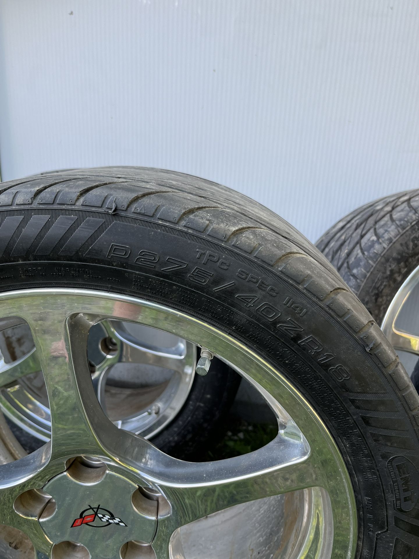 C5 Corvette Thin Spoke Wheels