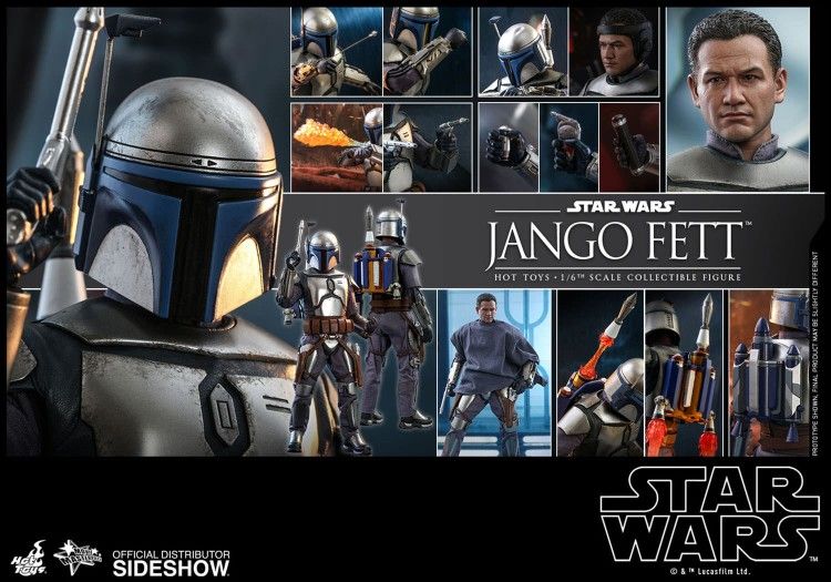 Hot Toys MMS589 Jango Fett Star Wars Attack of the Clones 1/6 Figure