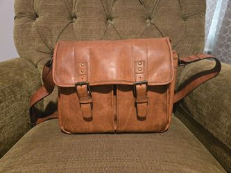 Ona Prince Street Leather Messenger Bag — Complete Set