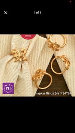 Anillos para servilletas princess house