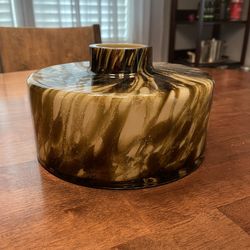 Mid Century Blown Glass Vase