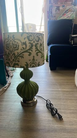Vintage like green Lamp