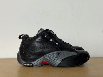 Reebok Answer 4 'Black Grey' 2017 Sneakers V44961 Men's Size 14 RARE!