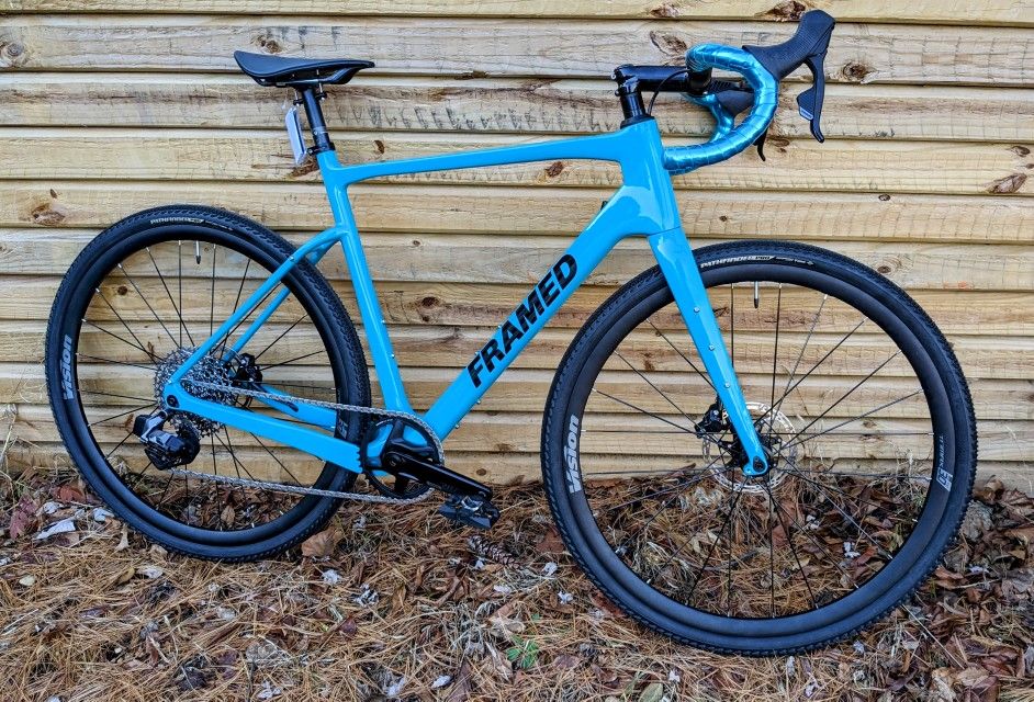 Framed Super Tuscan Carbon Gravel Bike Sram AXS 1X12