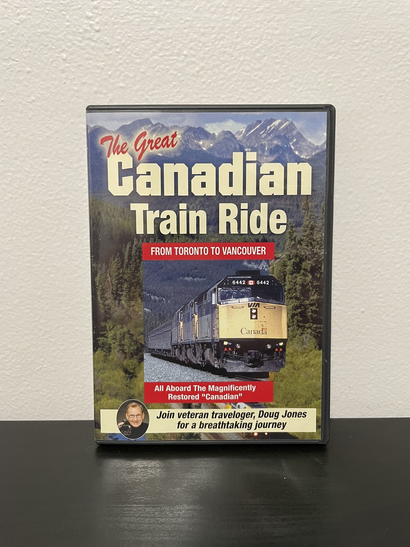 The Great Canadian Train Ride DVD Toronto To Vancouver Canada Doug Jones 2005