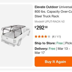 Truck Rack New. $200