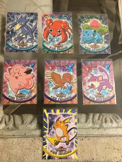 RARE 1999 Topps Pokemon Cards