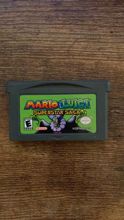 Mario and Luigi SuperStar Saga GBA