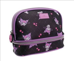 Kuromi Double Layer Makeup Bag