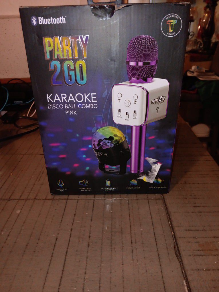 Bluetooth Party 2Go Party Go Ball Combo(Pink