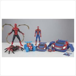 Ultimate Spider-Man Collection: Web Crawler Vehicles, RC Web-Crawler (No Remote), Action Figures, Spidey Crawler & Crawler Bot Lot
