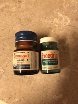 Vintage medicine bottles
