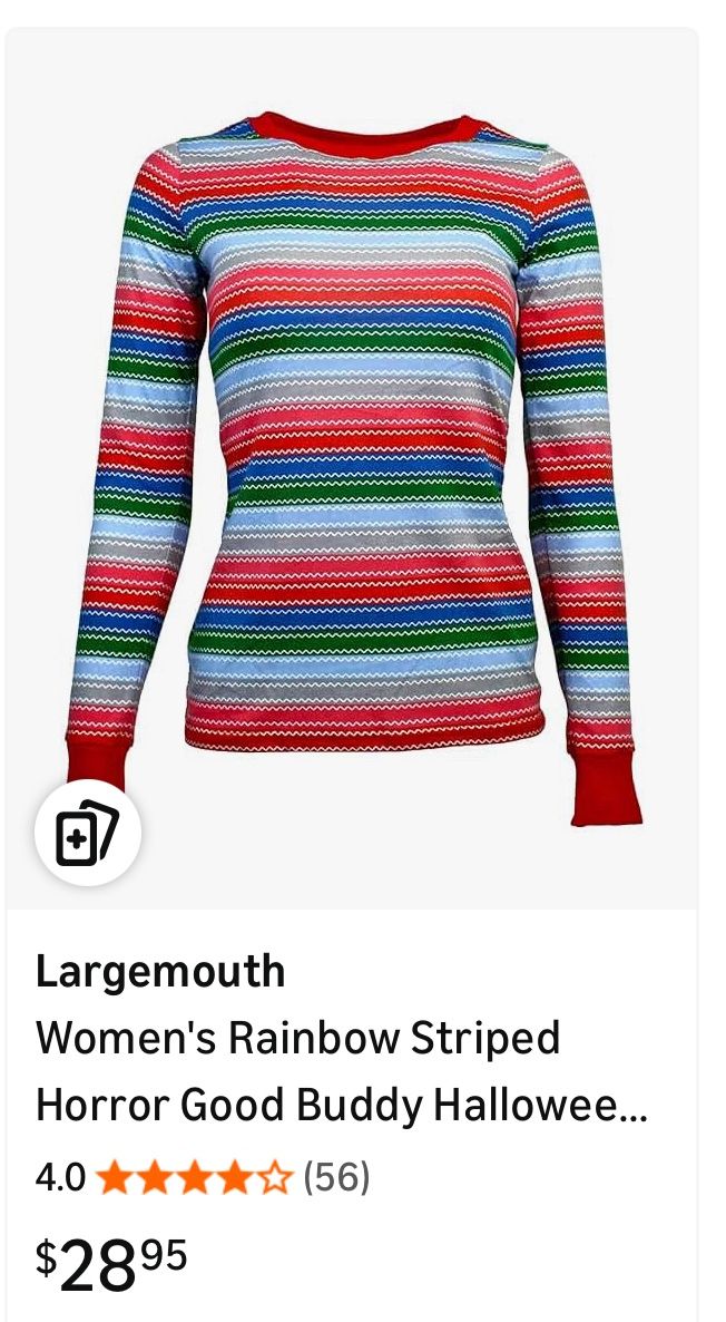 Chuckie Shirt Costume