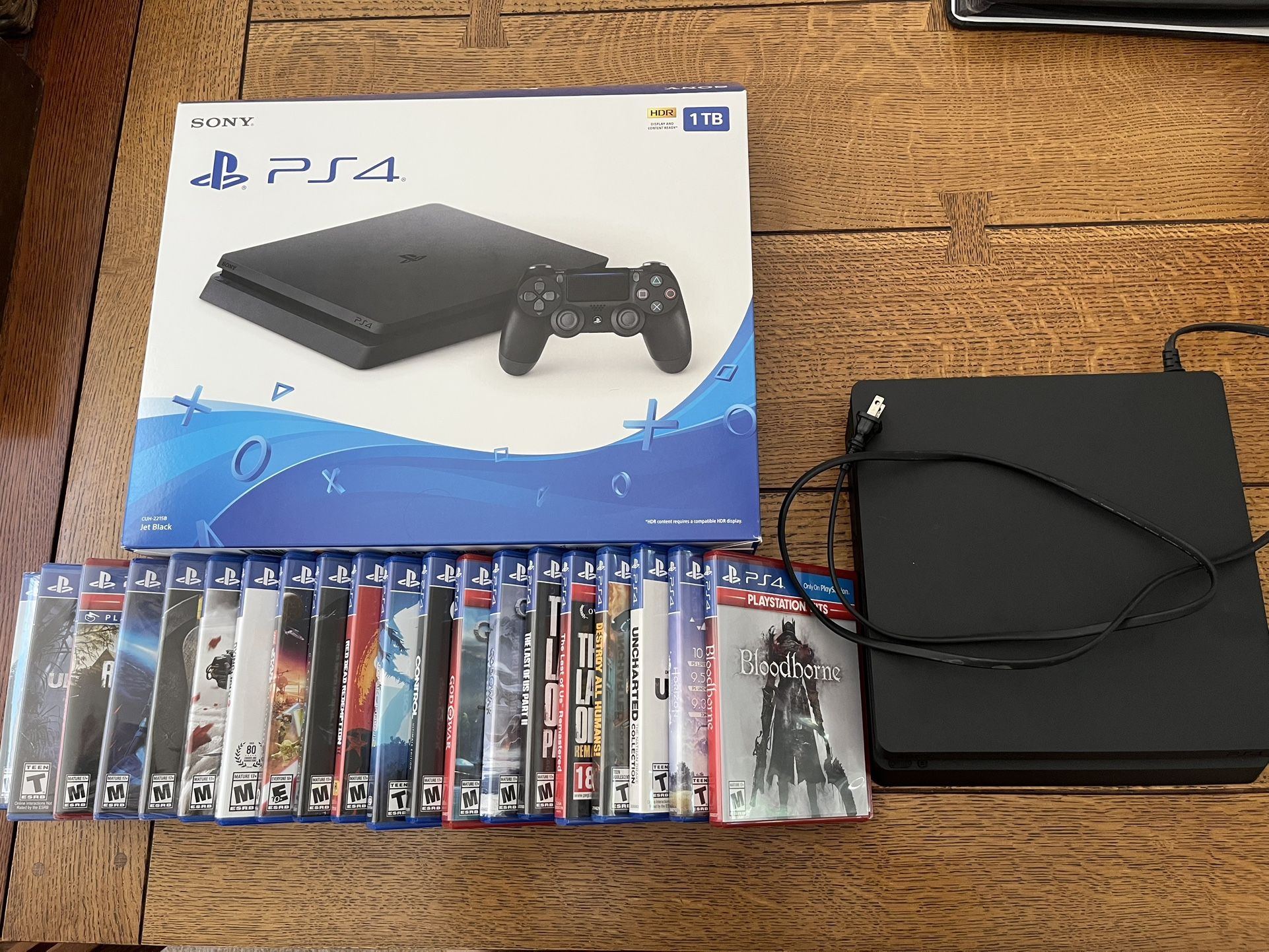 PS4 Bundle with 20 Games