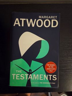 Hardcover The Testaments by Margaret Atwood (sequel of The Handmaid's Tale)