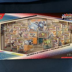 Pokemon Lucario Ex & Tyranitar Ex Premium Collection from Samsclub