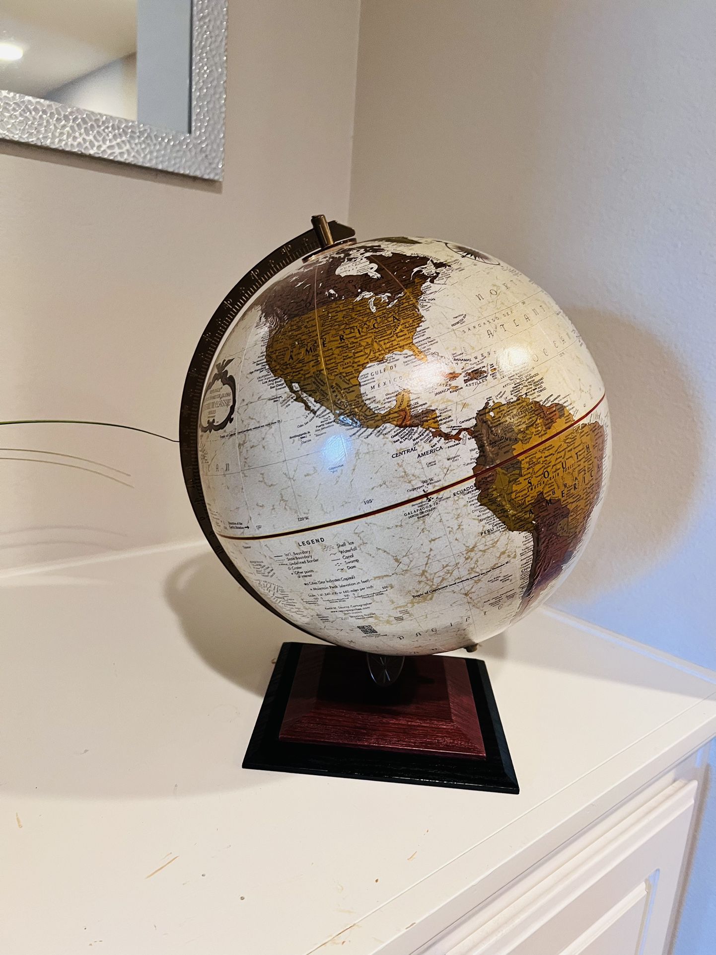 Rotating World Globe 