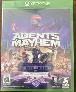 Brand new sealed Agent of Mayhem for Xbox one