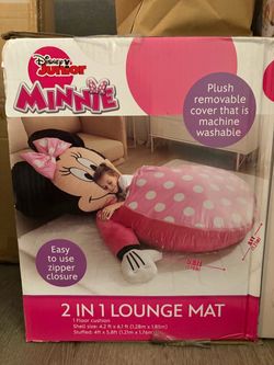 minnie mouse 2 in 1 lounge mat