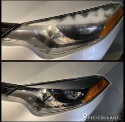 Headlight restore pair kit