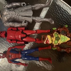 Action Figures Spider-Man Storm Trooper Dino 
