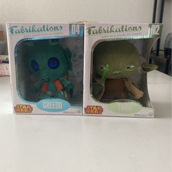 Funko Fabrikations Greedo And Yoda