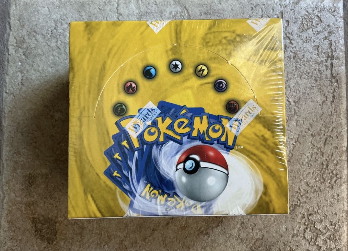 First Edition Pokemon Box 1999
