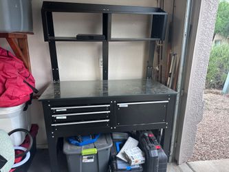 Glass top tool box