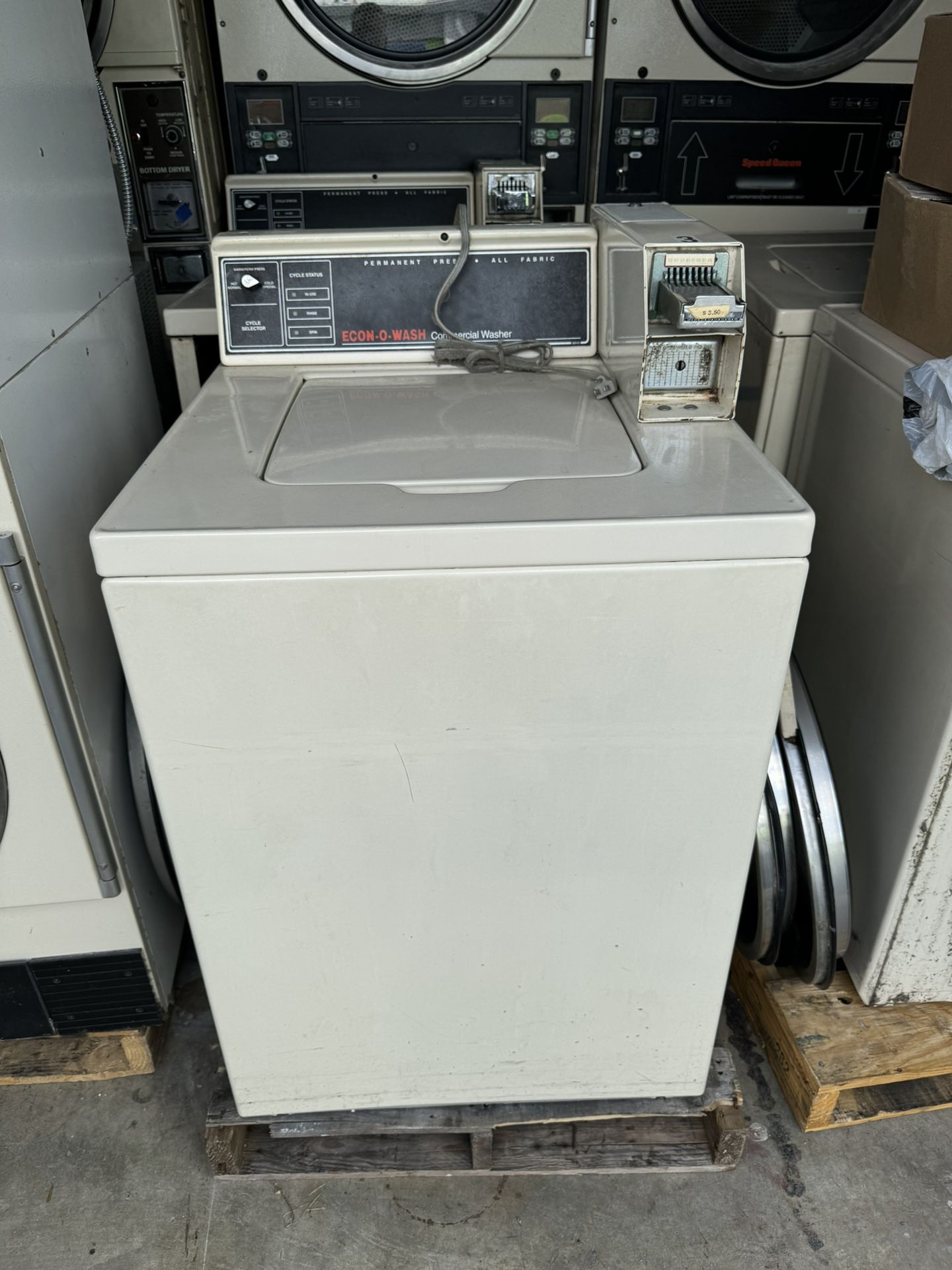 Coin Laundry Washers